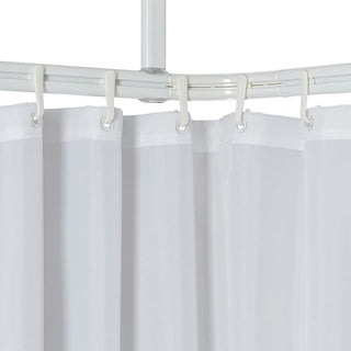 Duschvorhangschienen-Set Easy-Roll Weiß