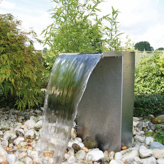 Wasserfall LED Set Venezia Edelstahl 1312088