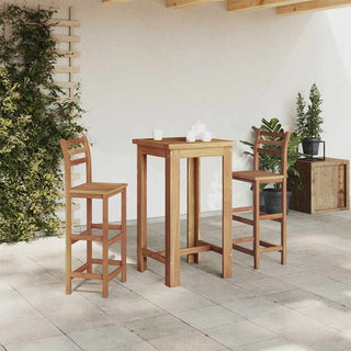 Bartisch Massivholz Akazie 60x60x105 cm