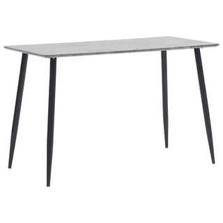 Esstisch Grau 120 x 60 x 75 cm MDF
