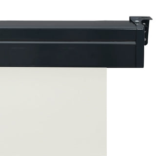Balkon-Seitenmarkise 125x250 cm Creme