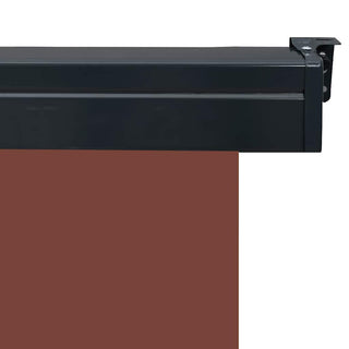 Balkon-Seitenmarkise 125x250 cm Braun