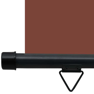 Balkon-Seitenmarkise 125x250 cm Braun