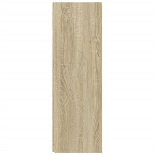 Eckregal Sonoma-Eiche 33x33x100 cm Holzwerkstoff