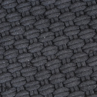 Teppich Rechteckig Anthrazit 160x230 cm Baumwolle