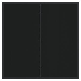 5-teiliges Garten-Essset Schwarz Poly-Rattan