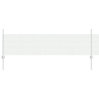 Gartenzaun-Set Set aus 2 Verzinkter Stahl 25 x 0.5 m Langlebig