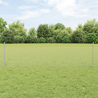 Gartenzaun-Set Set aus 2 Verzinkter Stahl 25 x 0.5 m Langlebig