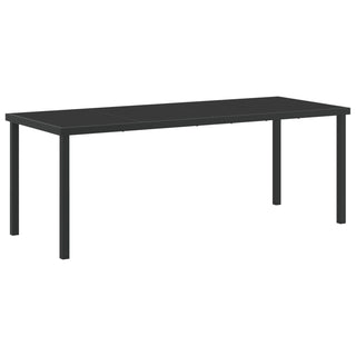 7-teiliges Garten-Dining-Set Grau Poly-Rattan